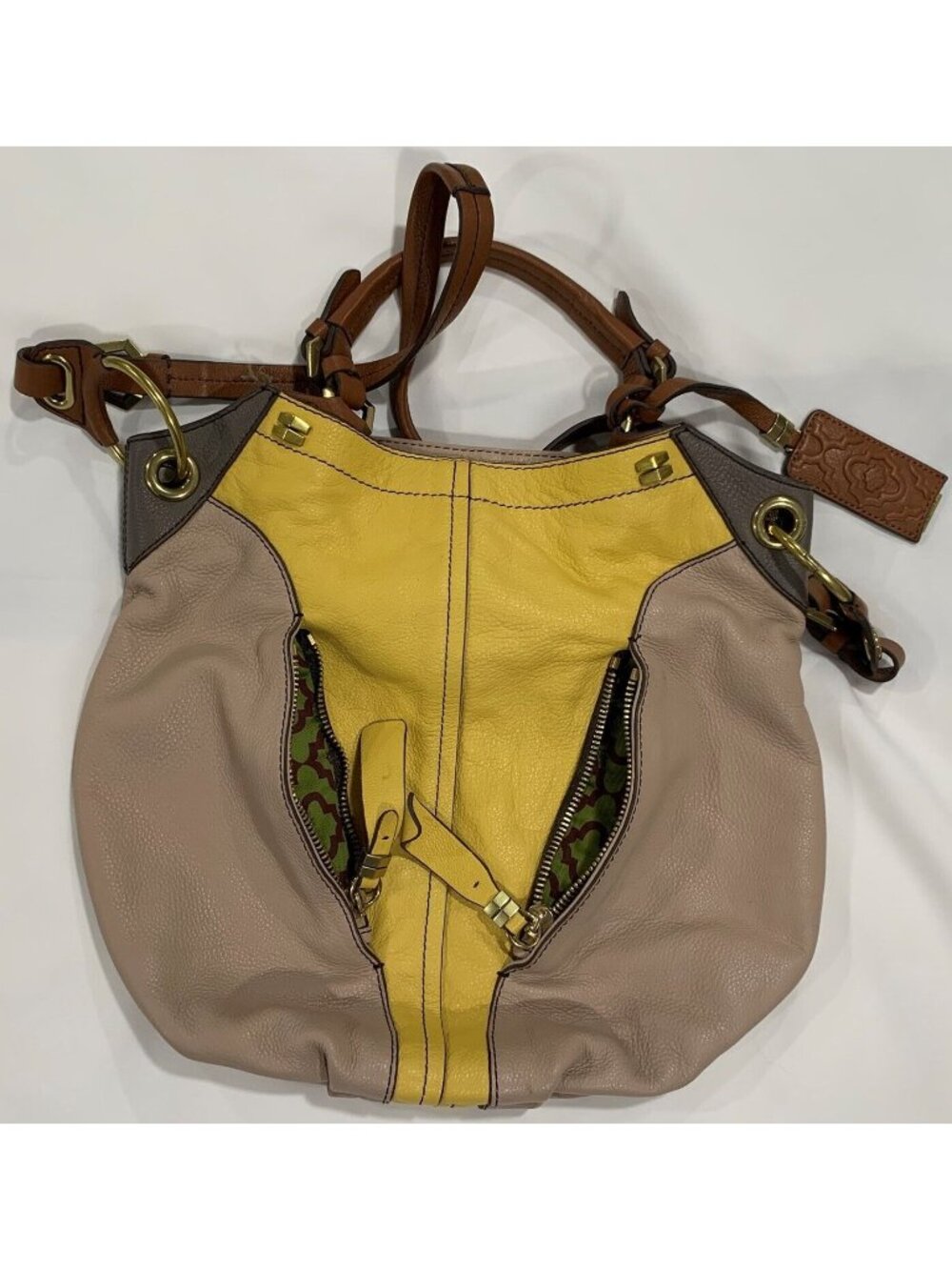 orYANY Womens Shoulder Hobo Bag Pebble Leather Adjustable Strap Pockets Purse - Picture 5 of 15